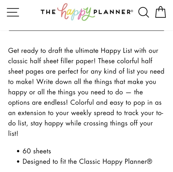 MAMBI Classic Happy Notes & Filler Paper - Picture 14 of 15